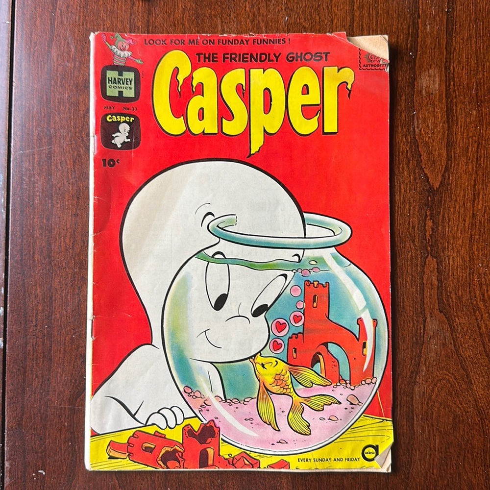 VTG 1961 May Harvey Comics The Friendly Ghost Casper No. 33